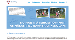 Desktop Screenshot of kfum-norrkoping.se